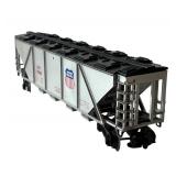 Lionel O and O27 Gauge Train Car Set with Boxes - Marines Bunk Car, Radioactive Waste Car and Union Pacific Hopper