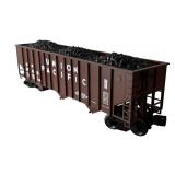 Lionel Burlington Northern Box Car, Union Pacific Coal Car and Union Pacific Box Car