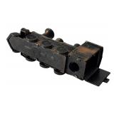 Set of 3 Vintage Train Motif Pencil Sharpeners and Figurine