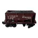K-Line Milwaukee Road Freight Cars Set with Coal Loads