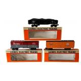 Lionel New York Central Gondola, New York Central Reefer and New York Central Box Car