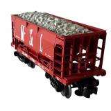 Lionel Milwaukee Road I Beam Flatcar, Wisconsin Central Freight Car and M&STL Ore Car