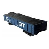 Lionel Standard O Freight Cars Lot: Southern Pacific Gondola, Grand Trunk Western Gondola and New York Central Box Car