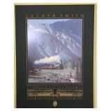 Framed Tucker Smith 100th Anniversary Print on Board