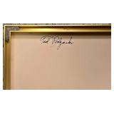 Framed Tucker Smith 100th Anniversary Print on Board