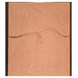 Lovely Vintage Madonna & Child Framed Needlepoint Art