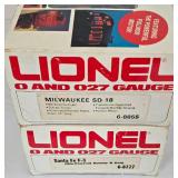 Pair of Lionel 0 & 027 Gauge Trains in Original Boxes