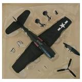 Die Cast Commander Air Group 15 USS Essex 1944 Plane Replica