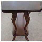 Vintage Two Tiered Rectangular Occasional Table