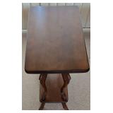 Vintage Two Tiered Rectangular Occasional Table