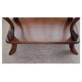 Vintage Two Tiered Rectangular Occasional Table