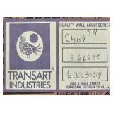 Two Framed Vintage Muted Floral Art Prints