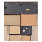 Collection of Black Framed Railroad Pictures