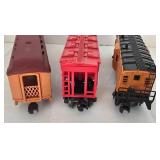 Large Grouping of Unboxed Lionel Train Cars