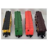 Lionel 0 & 027 Gauge Freight Carrier Train Cars
