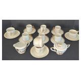 Delicate White & Gold China Options Including Lefton & German Options