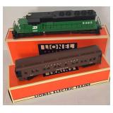 Pair of Lionel Electric Train Cars