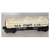 Four Lionel 0 & 027 Gauge Tank Cars