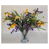 Pretty Decorative Vases with Faux Foliage