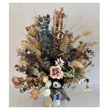 Pretty Decorative Vases with Faux Foliage