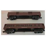 Pair of Lionel Electric Train Cars