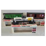 Trio of Lionel 0 & 027 Gauge Train Cars