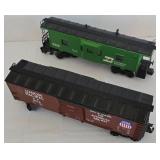 Trio of Lionel 0 & 027 Gauge Train Cars