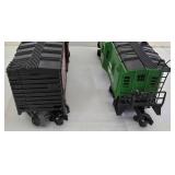 Trio of Lionel 0 & 027 Gauge Train Cars