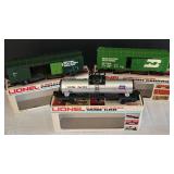 Trio of Lionel 0 & 027 Gauge Freight Carriers