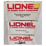 Trio of Lionel 0 & 027 Gauge Freight Carriers