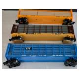 Three  Lionel Electric Train Cars
