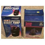 Sump Pump & Utility Pump Duo