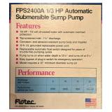 Sump Pump & Utility Pump Duo
