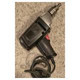 Pair of Power Drills, Bit Sharpener & Drill Bits