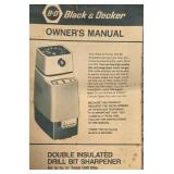 Pair of Power Drills, Bit Sharpener & Drill Bits