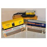 Three  Lionel 0 & 027 Gauge Train Cars