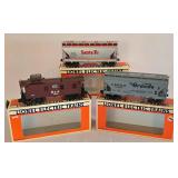 Lionel Electric Train Grouping including Lionel Model 6-17008 Denver & Rio Grande Standard 02 Bay Hopper
