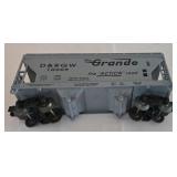 Lionel Electric Train Grouping including Lionel Model 6-17008 Denver & Rio Grande Standard 02 Bay Hopper