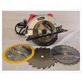 SKIL Circular Saw in Case Plus Multiple Blades