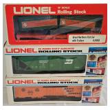 Lionel 0 & 027 Gauge Electric Train Cars