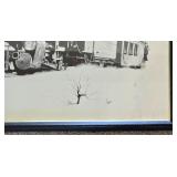 Collection of Railroad Themed Framed Prints