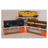 Lionel Electric Train Car Trio