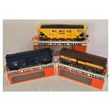 Lionel Electric Train Car Trio