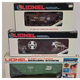 Lionel 0 & 027 Gauge Train Cars