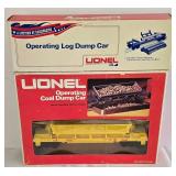 Lionel Log & Coal Train Cars
