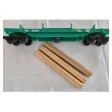 Lionel Log & Coal Train Cars