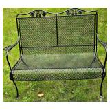 Metal Patio / Garden Bench