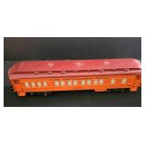 Three Lionel Electric Train Cars