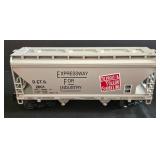 Three Lionel Electric Train Cars including Lionel Model 6-16264 Red Wing Shoes Box Car