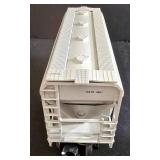 Three Lionel Electric Train Cars including Lionel Model 6-16264 Red Wing Shoes Box Car